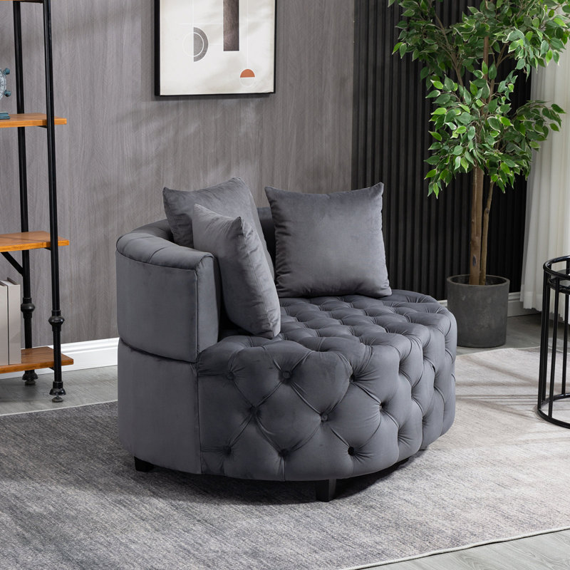 Fauteuil d'appoint / Fauteuil demi-tonneau classique