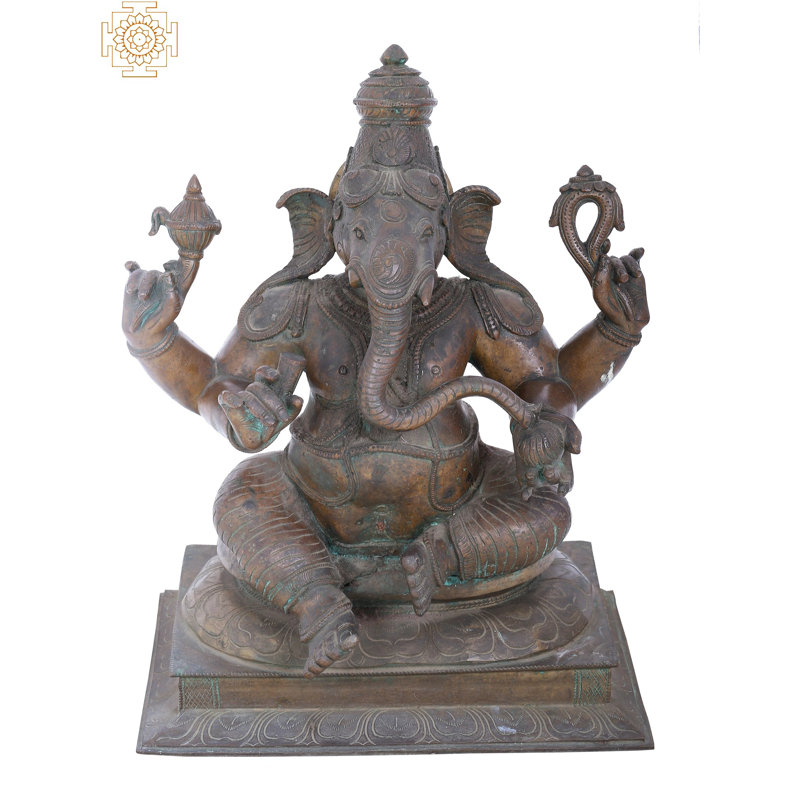 Statue de Lord Ganesha Madhuchista Vidhana