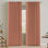 Linen Semi-Sheer Curtain Panel Set