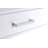 Coleen High Gloss & Chrome Finish Writing Desk With Built-In USB Port For Modern Home Office-710009107