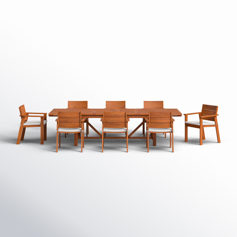 Ensemble repas 9 pièces avec coussins Anautica