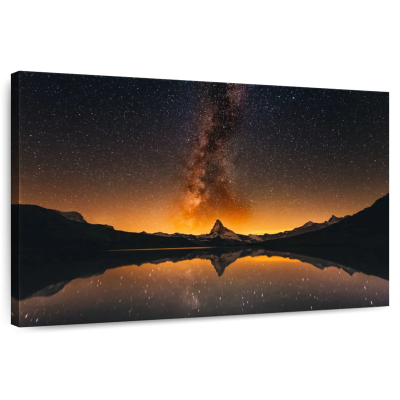 Oberle Milky Way At Lake Stellisee, 16" H x 24" W