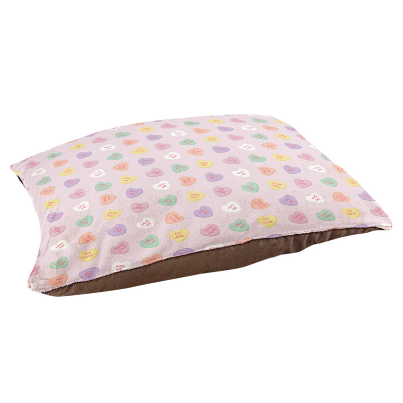 Coussin de conception des fêtes, Rose, Large L 40 po x l 50 po