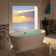 72'' x 35.375'' Freestanding Acrylic Double Ended Bathtub with Wide Rim,  - Available in Glossy White/Black, with 5 Finish Options for Trim