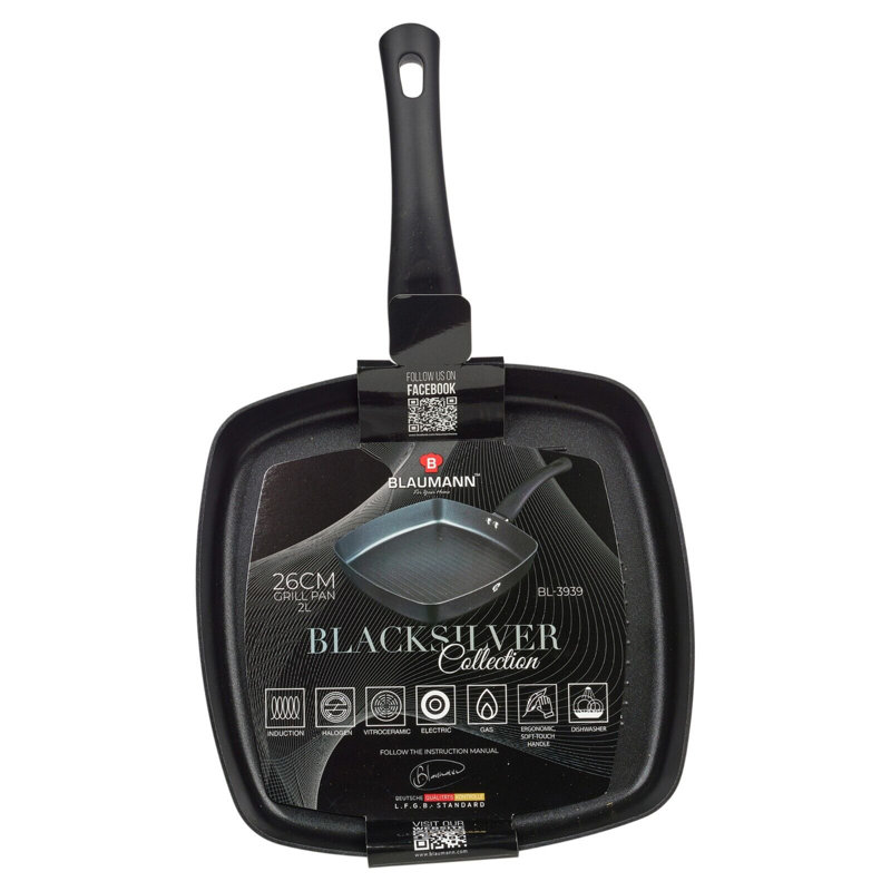 Non-Stick Frying Pan, Matte Black
