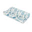 Whale Change Pad Cover, Fits Standard Size, 32" L, Soft and Durable, Crane Baby