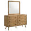 Commode 6 tiroirs avec miroir Saturn