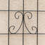 4 Pack Metal Garden Trellis 71" X 19.7" Rustproof Trellis For Climbing Plants Outdoor Flower Support Black
