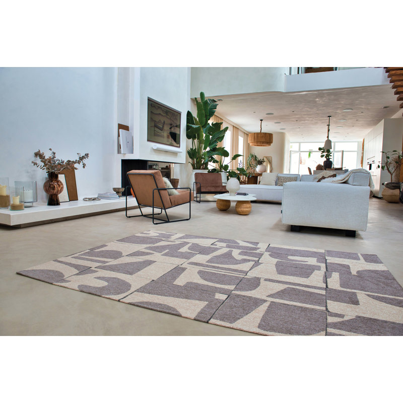 Abstract Recycled P.E.T Area Rug, Rectangle 240 x 340cm