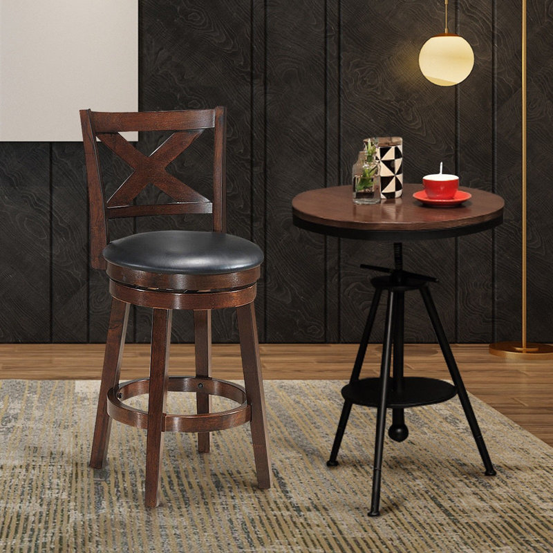 Tabouret de comptoir pivotant 24 po Carmona