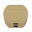 Olivia 27" Nightstand In Natural (2-Drawer)