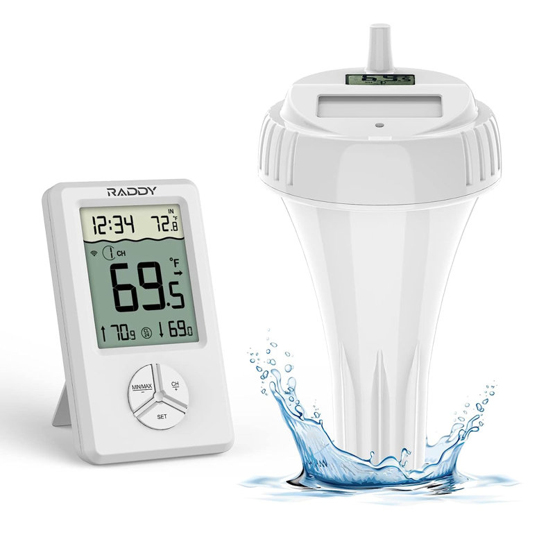 Floating Easy Read Wireless Digital Water Thermometer