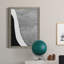 Noir et blanc abstrait I - cadre photo, impression sur toile-267554071-267554064