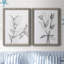CHARCOAL FOLIAGE I - impression 2 pièces-103841430-103841426