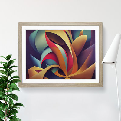 XH1022-8728X Surrealism Abstract Art Vol.1 1 Piece Single Picture Frame Wall Art