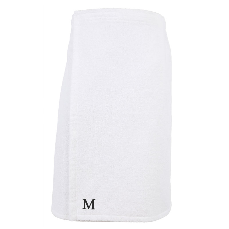 Body Wrap Bath Towel, White, M