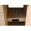 Meuble-lavabo autoportant de 72 po avec plateau en pierre Milano Mist, tablette dissimulée et support pour sèche-cheveux-125008409-125008407