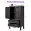 Buffet décoratif 2 tiroirs Irim-937464321