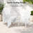 Dareona Set Of 4 Hdpe Stackable Adirondack Chairs With Cup Holders, All-Weather Outdoor Patio Chairs-432928112-423456775