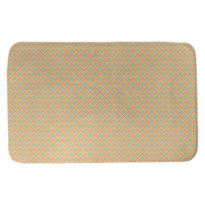 Tapis pour salle de bain dégradé Avicia
