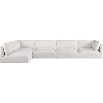 Ivelisse Upholstered L-Shaped Sectional Reversible
