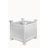 White Vinyl Planter Box
