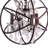 Neida 4 - Light Dimmable Globe Chandelier-210461051