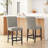 Cyle Modern Button Tufted Counter Stools Set of 2-953831333