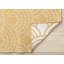 Tapis extérieur réversible crème jaune Mychelle-2104710741