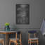«Whiskey Pourer Blueprint Vernis Chalkboard», art mural en métal-1388222764