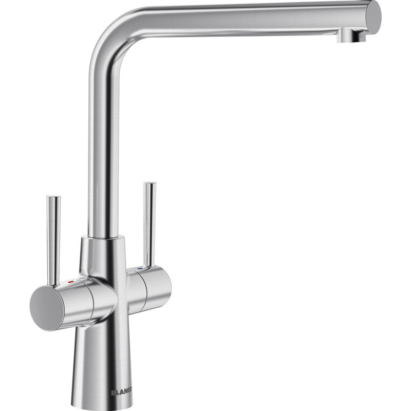 BLANCO LAX, MAX Family Kitchen Faucet, PVD Steel