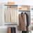 Devi White Wall Mounted Wood Closet System