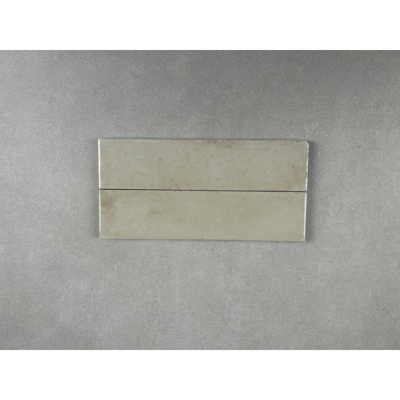 Carreau crème zellige beige 2 x 10