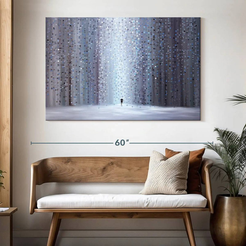 Avery Rainy Stroll II, 34" H x 51" W