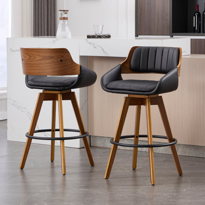 Swivel Counter Bar Stools (Set Of 2)