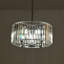 Luminaire suspendu cylindrique à 4 lumières