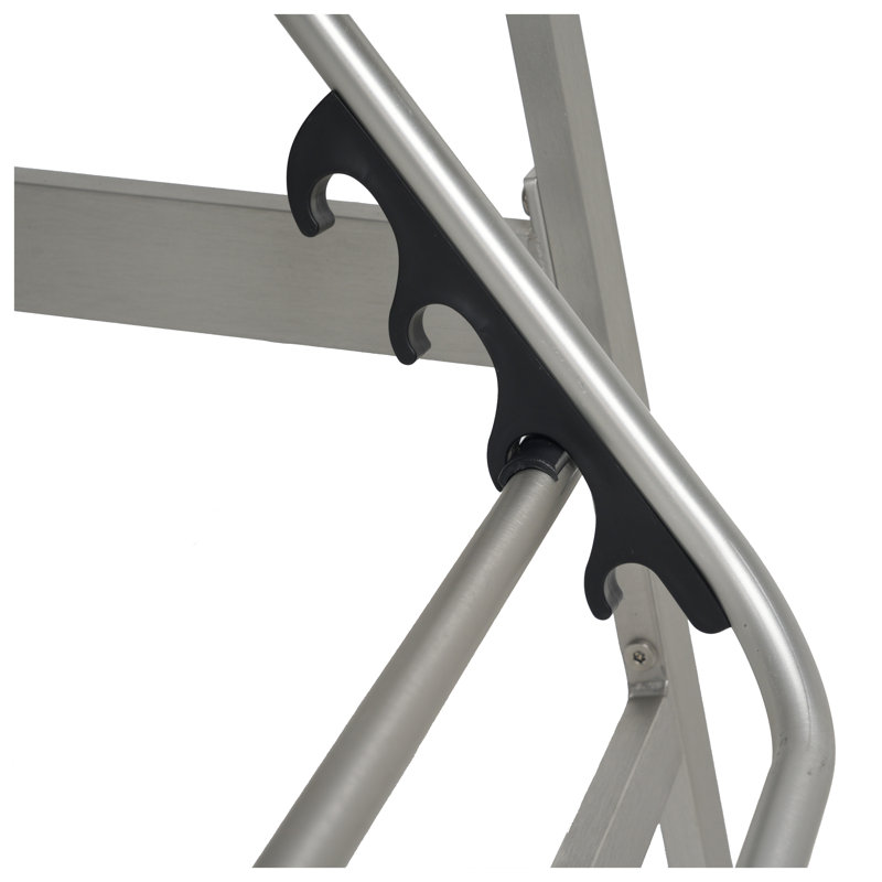 Chaise longue d'extérieur en aluminium Oxton
