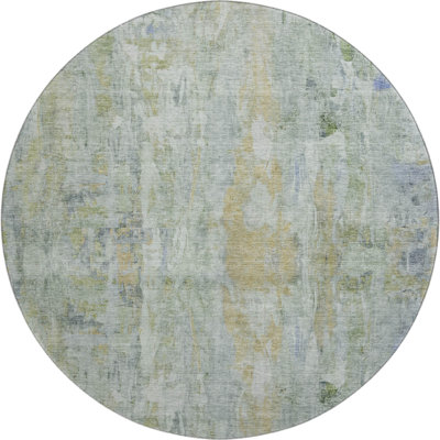 Premium Machine Washable Mayfield AMF2310 Abstract Rug