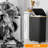 Laundry Hamper with Wheels and Lid, 26 Gallon Rolling Clothes Basket with Bamboo Handle for Bedroom, Bathroom, Dorm and Laundry Room-121671095