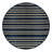 Washable Midnight Blue Cream Striped Area Rug-318962932