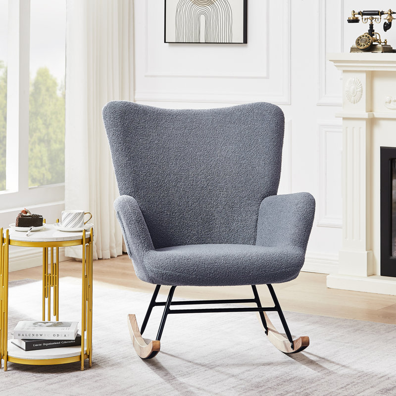 Farragut Rocking Chair, Grey