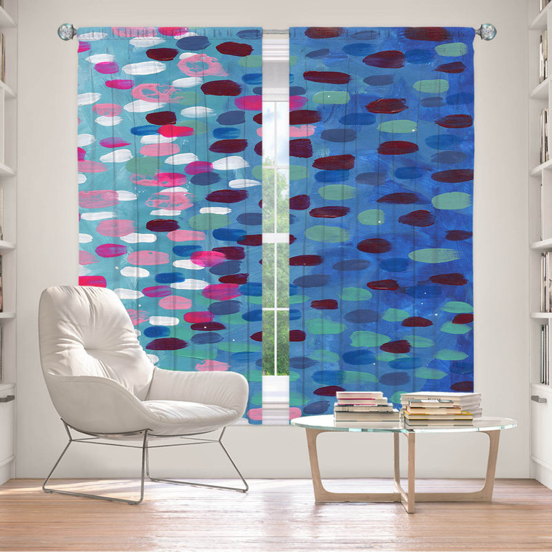 Evalio Room Darkening Filters Out Most Light Curtain Pair, 40" W x 82" L