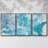 Tide Pool - Multi Piece Framed Canvas-137541637-137541636