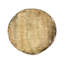  Table de bout cylindrique en bois massif 20 po Transitional