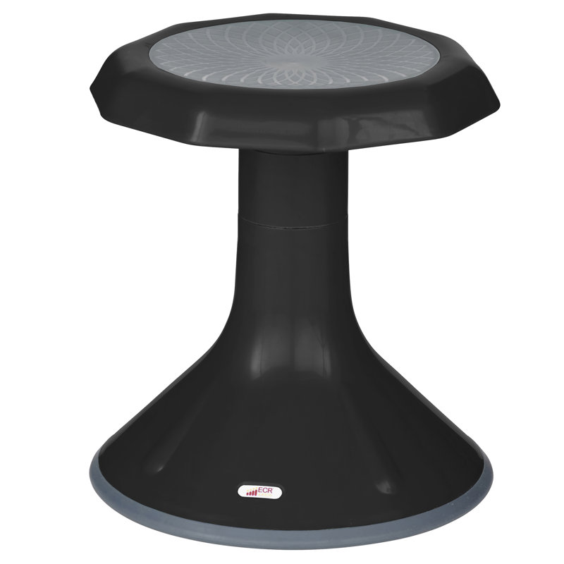 Tabouret ECR4Kids ACE, Noir, 15"