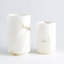 Alabaster Cylinder Vase-White-57972566