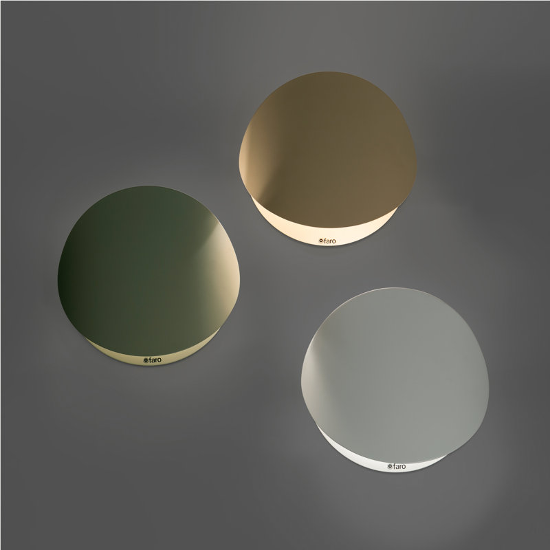 Ovo Flush Light, White