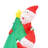 8FT Santas Climbing A Tree Inflatable