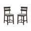 Ensemble de 2 tabourets de comptoir rembourrés Whipkey-223222817