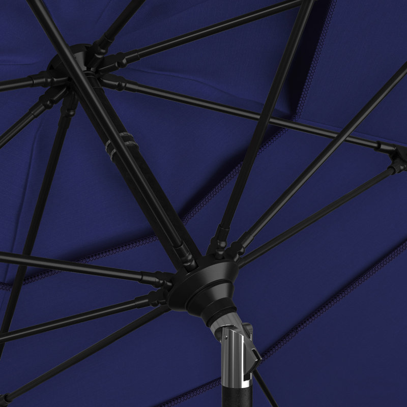 Parasol de marché 132 po Jahnke, Bleu véritable